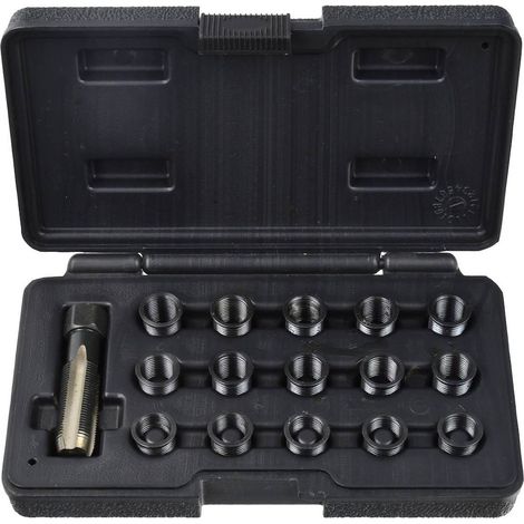 Kit di riparazione filettatura e candela, 16 pezzi M14X1.25 (20) (1/4)