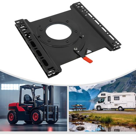 Support rotatif en acier pour siège de camping-car, pivotant à 360°, support rotatif pour siège conducteur, compatible avec les modèles Ford Transit 2014-2020. (1/5)