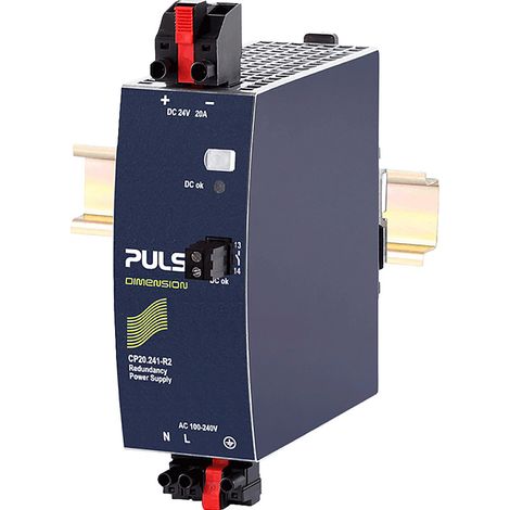 PULS CP20.241-R2 Hutschienen-Redundanz-Modul (DIN-Rail) 24 V 20 A 480 W Anzahl Ausgänge:1 x Inhalt