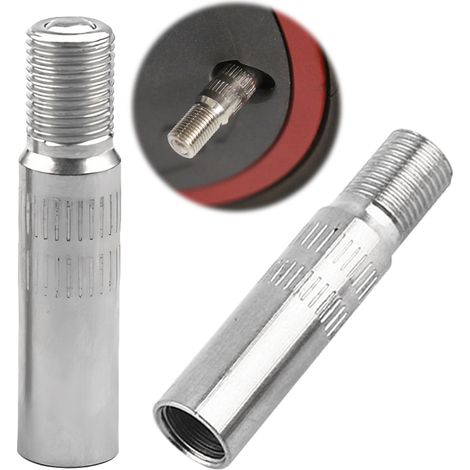 Extention de Valve de Pneu, Adaptateur de Rallonge Embout de Gonflage Trottinette Electrique en Alliage d'aluminium Rallongé de 39 MM (1/5)