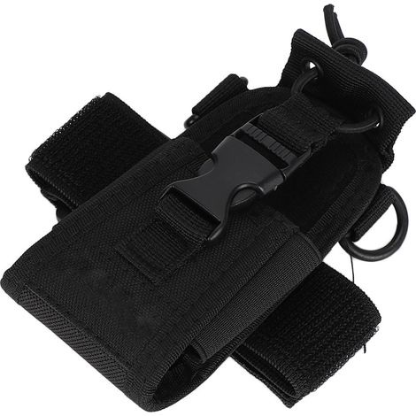 Étui de transport portable pour talkie-walkie UV-5R et UV-82, idéal pour activités extérieures. (1/5)