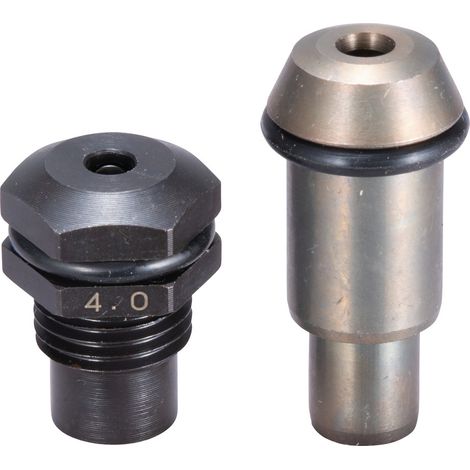 Set di naselli Makita, guida 4,0 mm DRV150 - Ø 4,0 mm