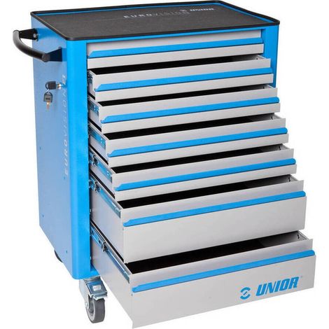 Rangement d outils Unior eurovision 7 tiroirs 140 litres