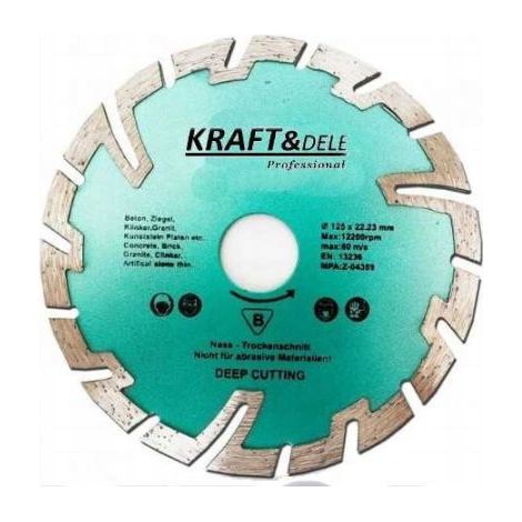 Disque segmenté en céramique granitée 125 mm KD928 (1/5)