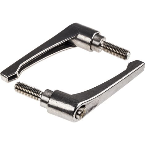 Levier de serrage RS PRO, , filetage M12, Mâle L. 32mm ( Prix pour Sachet de 2 )