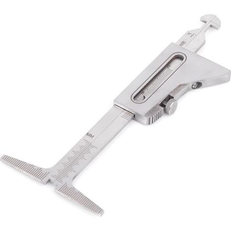 Jauge de Soudage en Acier Inoxydable, Jauge de tuyau de soudure Métrique Mesureur d'inspection pour Tuyaux, Gage Test Ulnar Weld Interne, Gage d'inspection de désalignement (1/5)