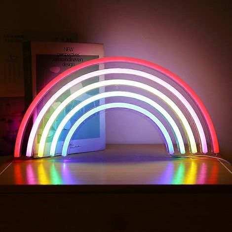 Panneau arrière LED néon gamme complète panneau arrière transparent en acrylique éclairage néon panneau arrière LED néon arc-en-ciel (1/5)