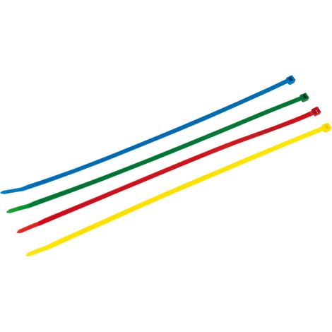 REV Kabelbinder 4,8 x 300 mm 100 Stück bunt