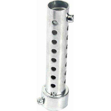 Silencieux d'échappement universel pour moto, DB Killer, insert de chicane argenté 35 mm (1/4)
