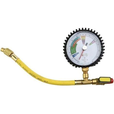 Testeur de Pression D'Azote pour Climatiseur Systèmes Réfrigération R134a R22 R407C R410A (1/4)