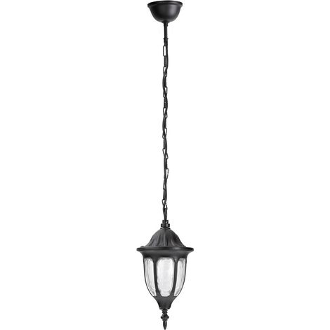 Lampada sospensione esterno classica Milano nera E27 Rabalux (1/3)