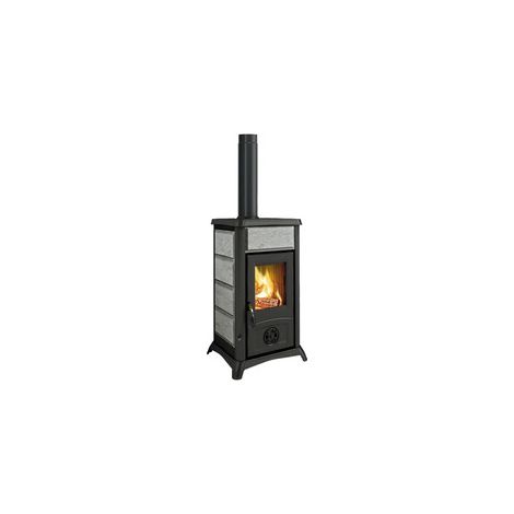 STUFA LEGNA 7 KW GEMMA 16 PIETRA NATIRALE V6
