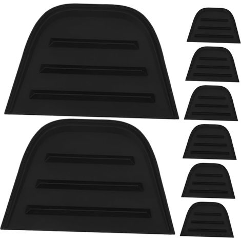 8 protège-coins de transport, PVC, noir, pour colis et cartons (1/5)