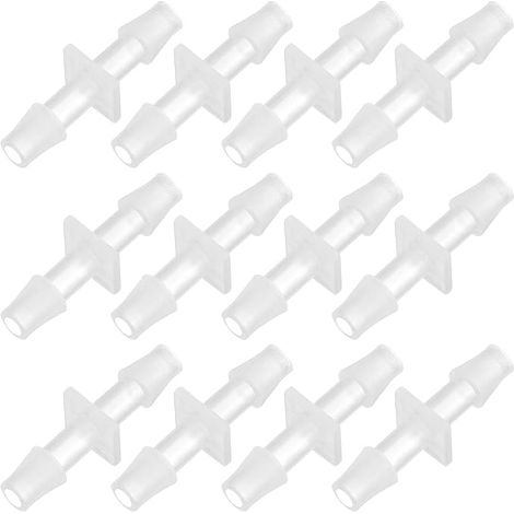 12 Pcs 1/6" - 1/4" Raccords Tuyau en Plastique à Barbe pour Gaz (1/3)