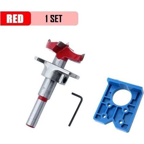 Guide De Perçage Pour Charnière - 35 mm - Pour Installation De Charnières De Meuble - 1 Pièce (1/5)