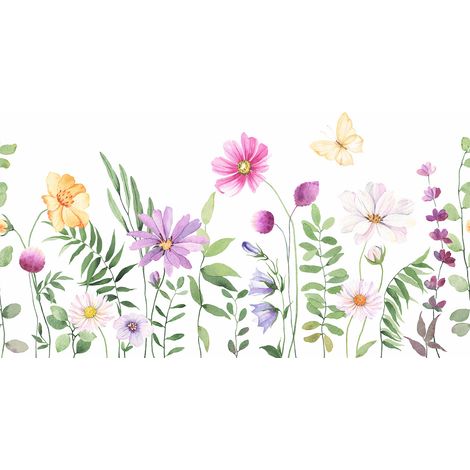 Papier peint panoramique - Fleurs - 130 cm x 81 cm (1/2)