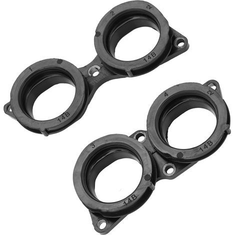 Carburateur Admission Collecteur Adaptateur Raccord Manchon pour YAMAHA YZF-R1 YZFR1 2009-2014 (1/5)