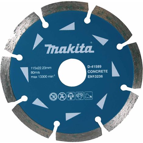 Disco de diamante de 115 mm Makita D-41589