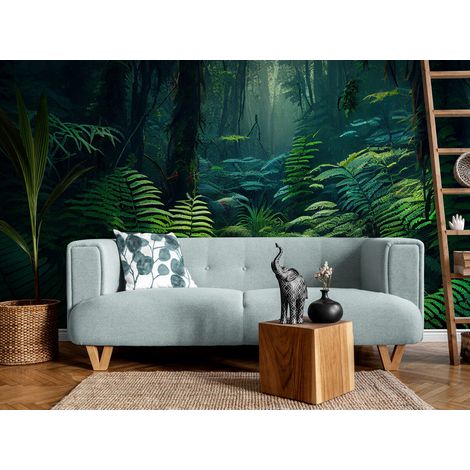 Papier Peint Forêt - Jungle Mystique - 150 x 250 cm (1/2)