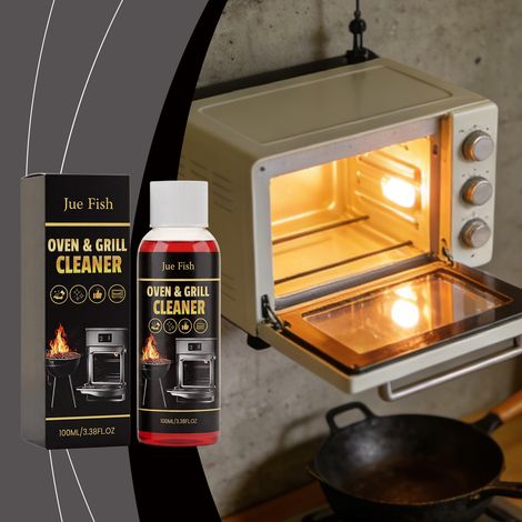 Backofenreiniger für Haushaltsbacköfen, Roste und Grills – praktisch zur täglichen Entfernung von Fett und Schmutz – 100 ml -- BIEMMEDUE (1/5)
