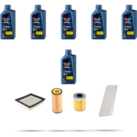Kit tagliando 4 FILTRI e 6L OLIO compatibile con Opel Vectra C 2.2 DTI 92kw dal 2002 (1/5)