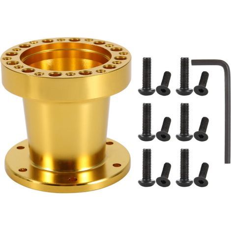 3-Zoll Universal-Radnaben-Distanzadapter-Set aus Aluminium für Pkw (Gold) (1/5)