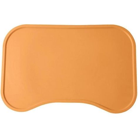 Tapis de nourriture pour chat, tapis de gamelle pour chien en silicone, tapis imperméable et antidérapant pour animaux de (1/5)
