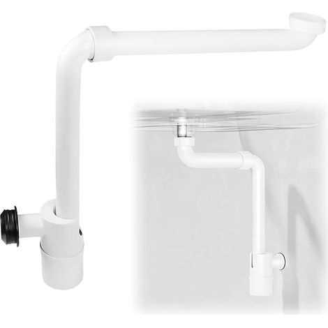 Space Saving Sink Siphon 1/4 Inch for Bathroom: 360 Adjustable Sink Siphon for Washbasin, Kitchen Sink Siphon, Sink Drain, Space Saving Siphon (1/5)