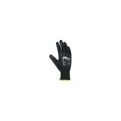 U-POWER GUANTI ONIX POLIESTERE/PU NERO TAGLIA 10 Q.TA 12