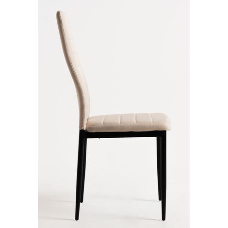 Packs Sillas Comedor - Pack 4 Sillas Lauter Tela - Beige