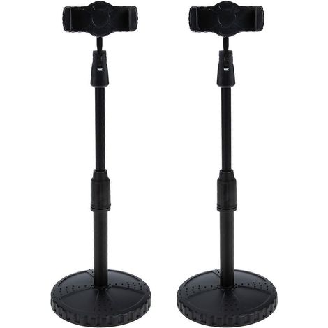 Support de téléphone/support d'écran multifonctionnel pour la maison (lot de 2) pour bureau (1/5)