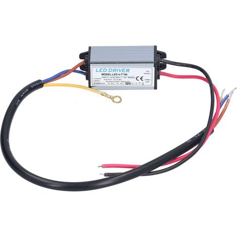 Alimentation LED 95‑265V AC vers 12‑26V DC 300mA Transformateur Étanche IP65 pour Éclairage