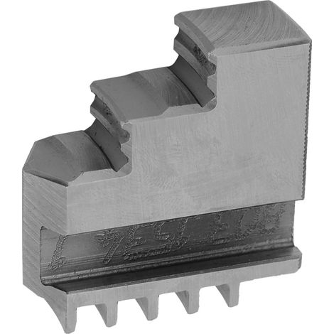 Lot de 3 mandrins à mors extérieurs auto-centrants K11-80 en 20CrMnTi pour tour métal outil d'usinage (1/5)