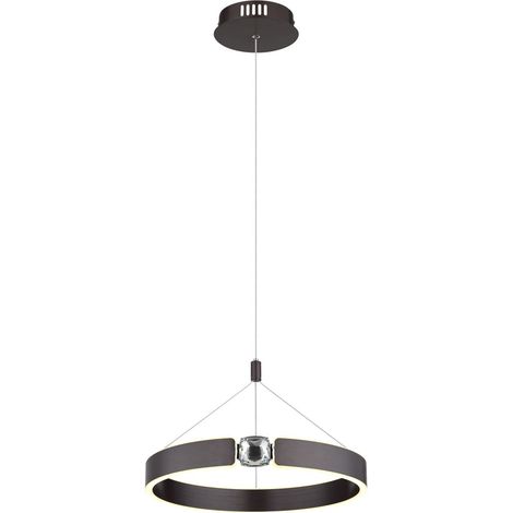 Globo - lampada a sospensione - HENDRICKS - nero - metallo - Ø