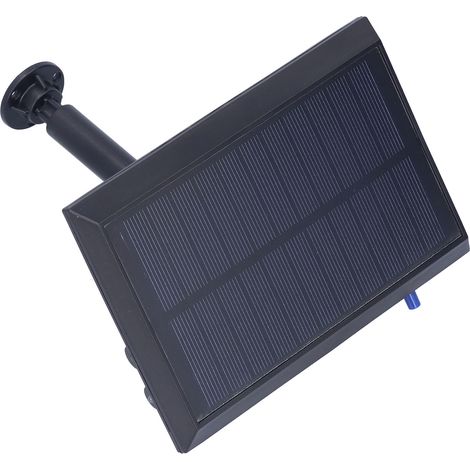 Pompe à oxygène solaire 2-en-1 pour bassin, installation murale ou au sol, aérateur solaire avec pompe à air rechargeable USB DC, batterie intégrée incluse (1/5)