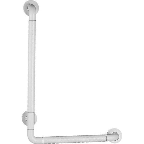 L-förmige Badezimmer-Armlehnen, Dusch-Haltegriffe für das Badezimmer, Edelstahl-Haltegriffe für Senioren ohne Sicherheitsbarriere – 40 x 60 cm (1/4)