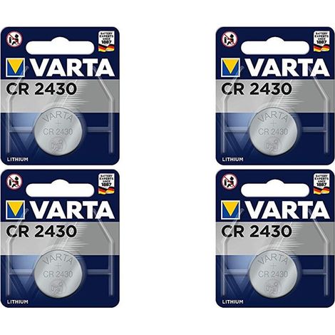.1 pile Varta CR 2430.
.
.
.