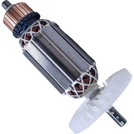Rotor de moteur en aluminium de 1500 W pour un outil de coupe efficace du marbre assurant durabilité et précision (1/5)