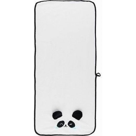 Trade Shop - Asciugamano Viso 34x75 Cm In Tessuto Morbido Con Faccia Panda Bagno Ospite 10733 - (1/3)