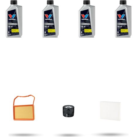 Kit tagliando 3 FILTRI e 4L OLIO compatibile con Seat Ibiza V 1.0 MPI 55kw Dal 2017 (1/5)