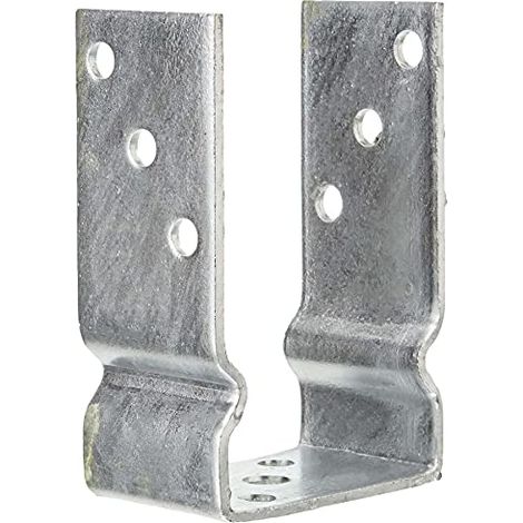 GAH Alberts  supporto palo  U ETA-10/0210  91x150x100x60mm TZN  per avvitare  - 217624 (1/3)