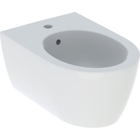 Geberit iCon bidé mural con rebosadero, forma cerrada, blanco, (1/5)