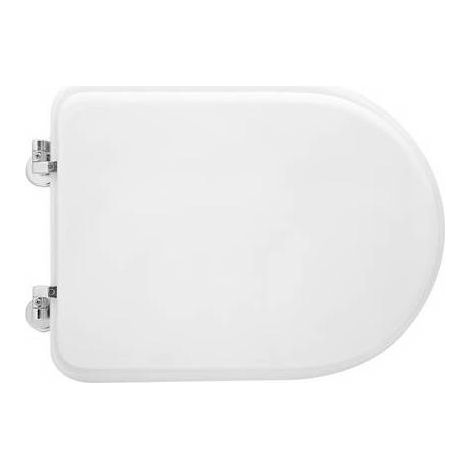 SEDILE WC PER SCIC VASO DONNA FORMA 7 Misura: Bianco - Cerniere A Passanti