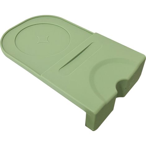 Tapis de tasseur pour expresso - Station de tasseur pour expresso, tapis de tasseur à café en silicone, pour baristas, cuisines domestiques, bars et cafés, tapis de tasseur antidérapant, petite taille (1/3)