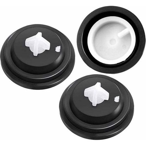 Membranes pour robinet flotteur - PZCC - Lot de 3 - Caoutchouc et plastique - Compatible Siamp - Pour vannes d'entrée (1/4)