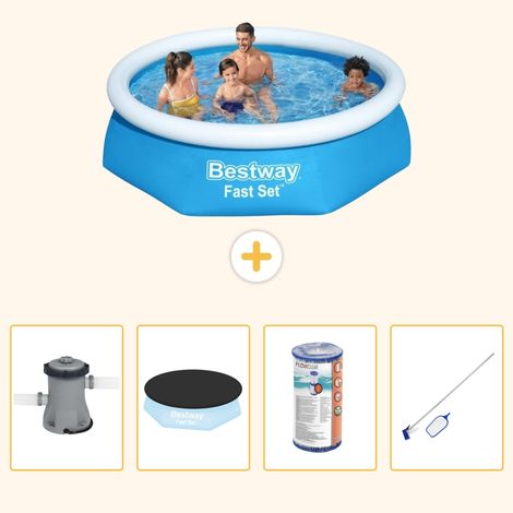Bestway Bestway Fast Set Ronde - 244x61 cm - 5-pièces S304 (1/5)