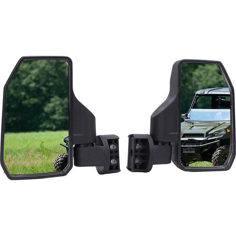Klappbarer und verstellbarer UTV-Seitenspiegel, klare Sicht, stabile Konstruktion, Ersatz für Polaris RZR XP Turbo Pro 900 (1/5)