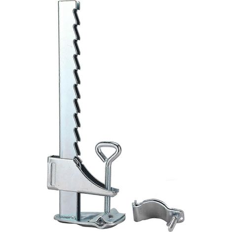 Support de parasol en aluminium, pince universelle pour terrasse, table, banc et rambarde de balcon (1/5)