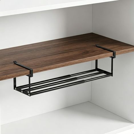 Range Chaussures Gain de Place Extensible 40-70cm, Etagere Chaussure et Meuble Ajustable, Robuste Étagère à Chaussures pour Rangement Chaussure Entrée, Penderie Vêtements, Assemblage Facile (1/5)