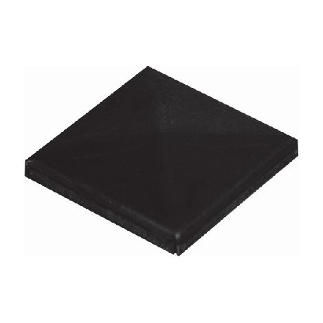 Deco Fer Forge – Couvre poteau carré en diamant inox – Dimensions 84x84mm – Hauteur 22mm – Compatible tubes 80x80mm – Résistant à la corrosion